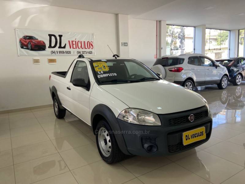 FIAT - STRADA - 2019/2020 - Branca - R$ 61.900,00