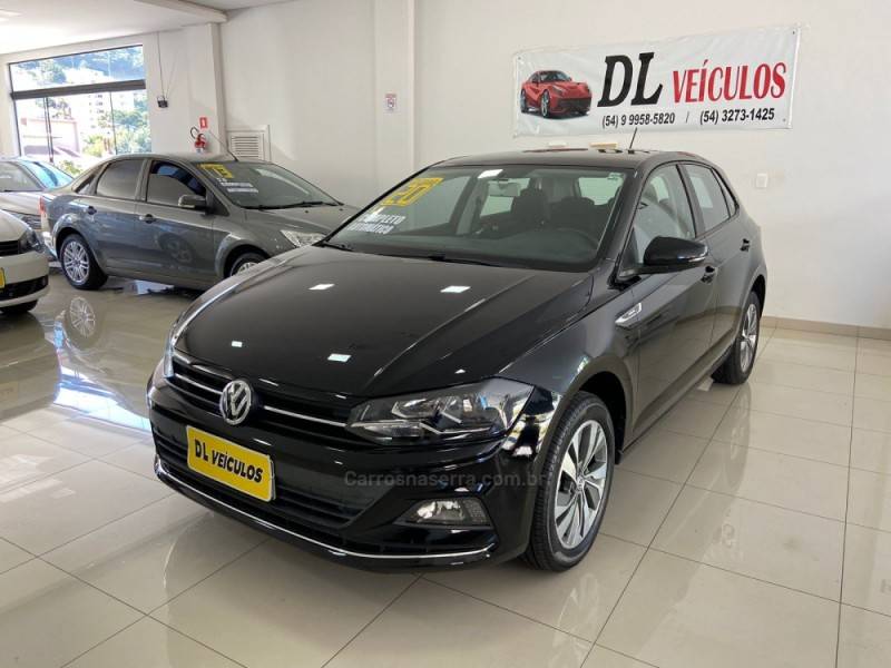 VOLKSWAGEN - POLO - 2019/2020 - Preta - R$ 81.900,00