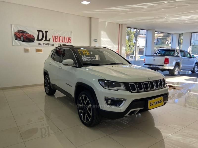 JEEP - COMPASS - 2018/2019 - Branca - R$ 119.900,00