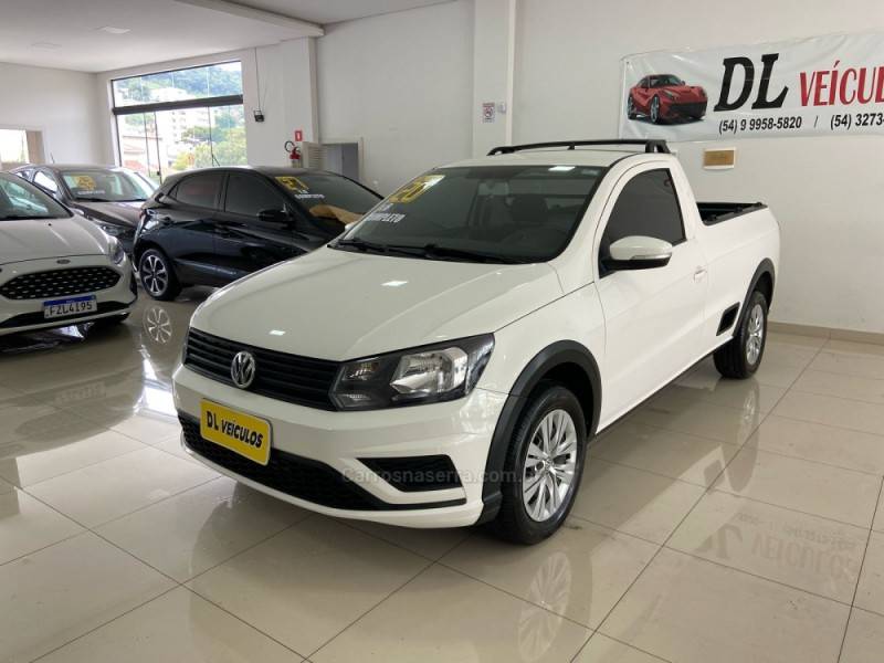 VOLKSWAGEN - SAVEIRO - 2019/2020 - Branca - R$ 62.900,00