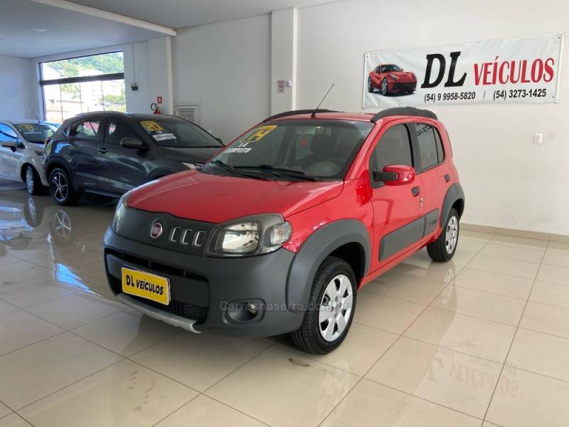 FIAT - UNO - 2014/2014 - Vermelha - R$ 38.900,00