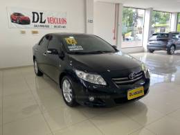 TOYOTA - COROLLA - 2008/2009 - Preta - R$ 59.900,00